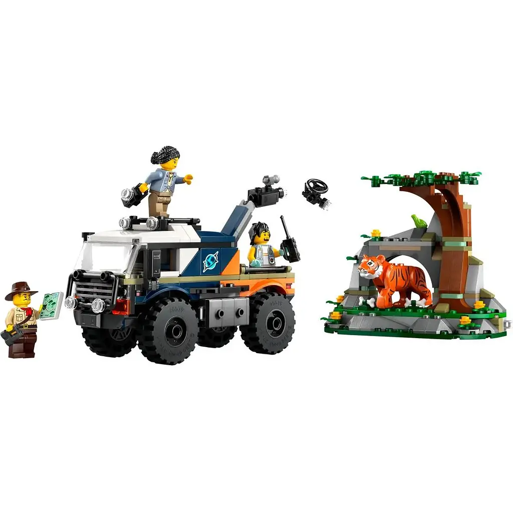 Конструктор LEGO City Позашляховик для дослідження джунглів 314 деталей (60426) - фото 2