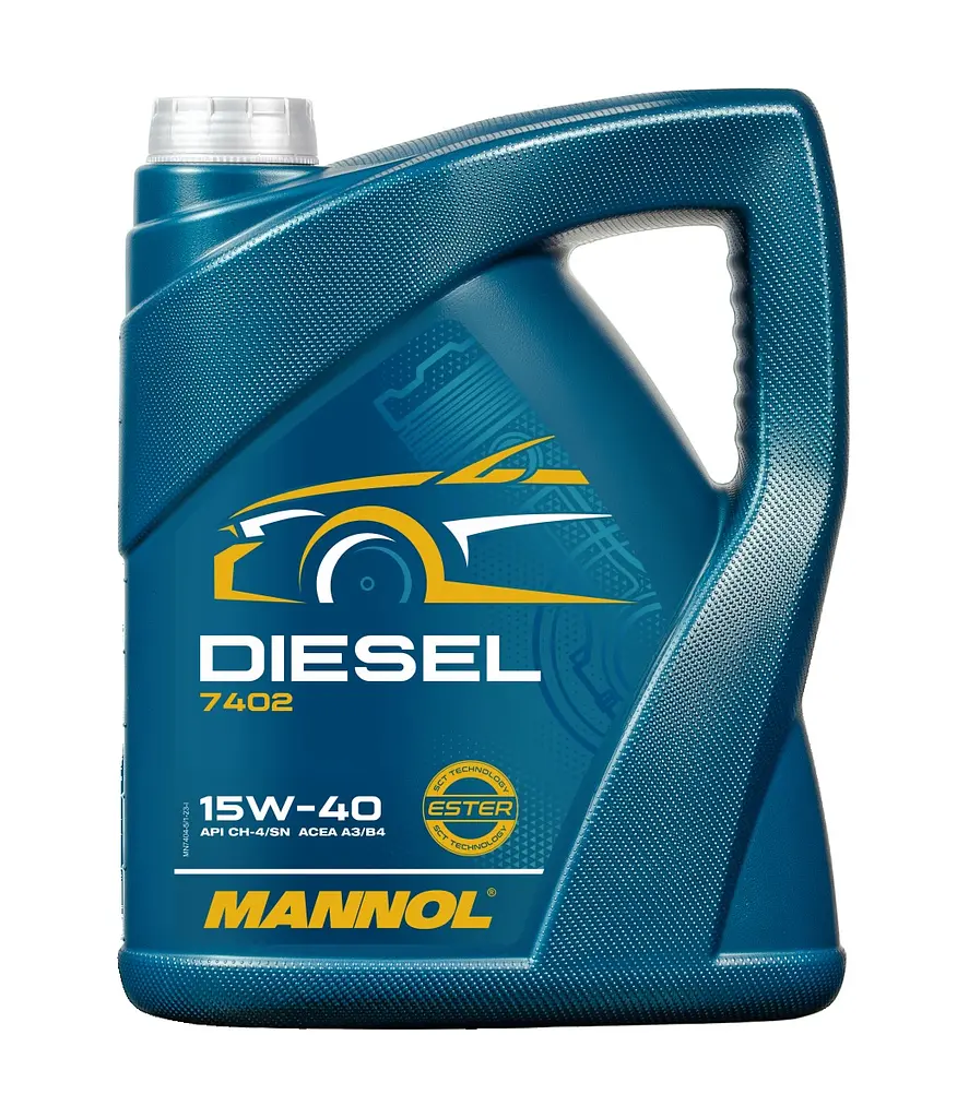 Автомобільна моторна олива MANNOL Diesel 15W-40 5л MN7402-5