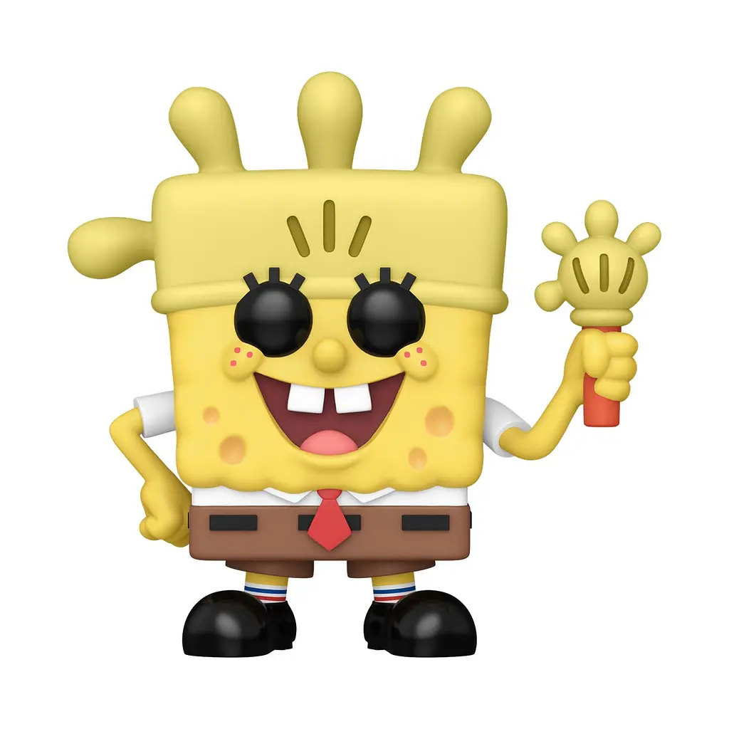 Фигурка Funko Pop Губка Боб Перчатка SpongeBob Glove Light  10 см FP SB 1671 - фото 2