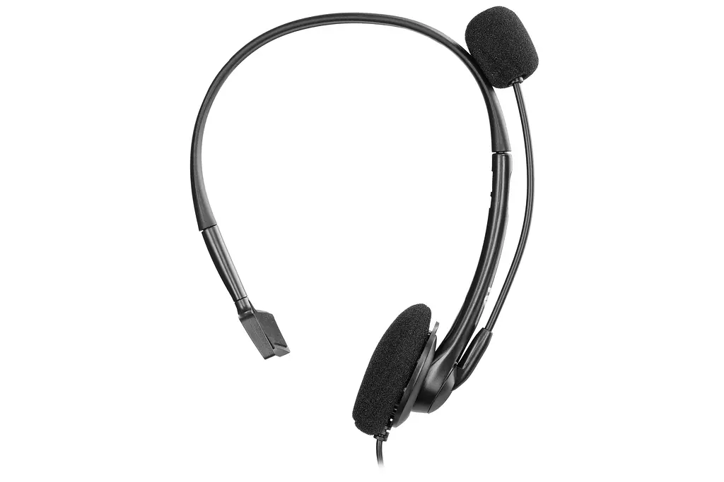 Гарнітура ПК моно On-ear CH11 USB, omni-mic, 2м, чорний 2E teh0013225 - фото 4