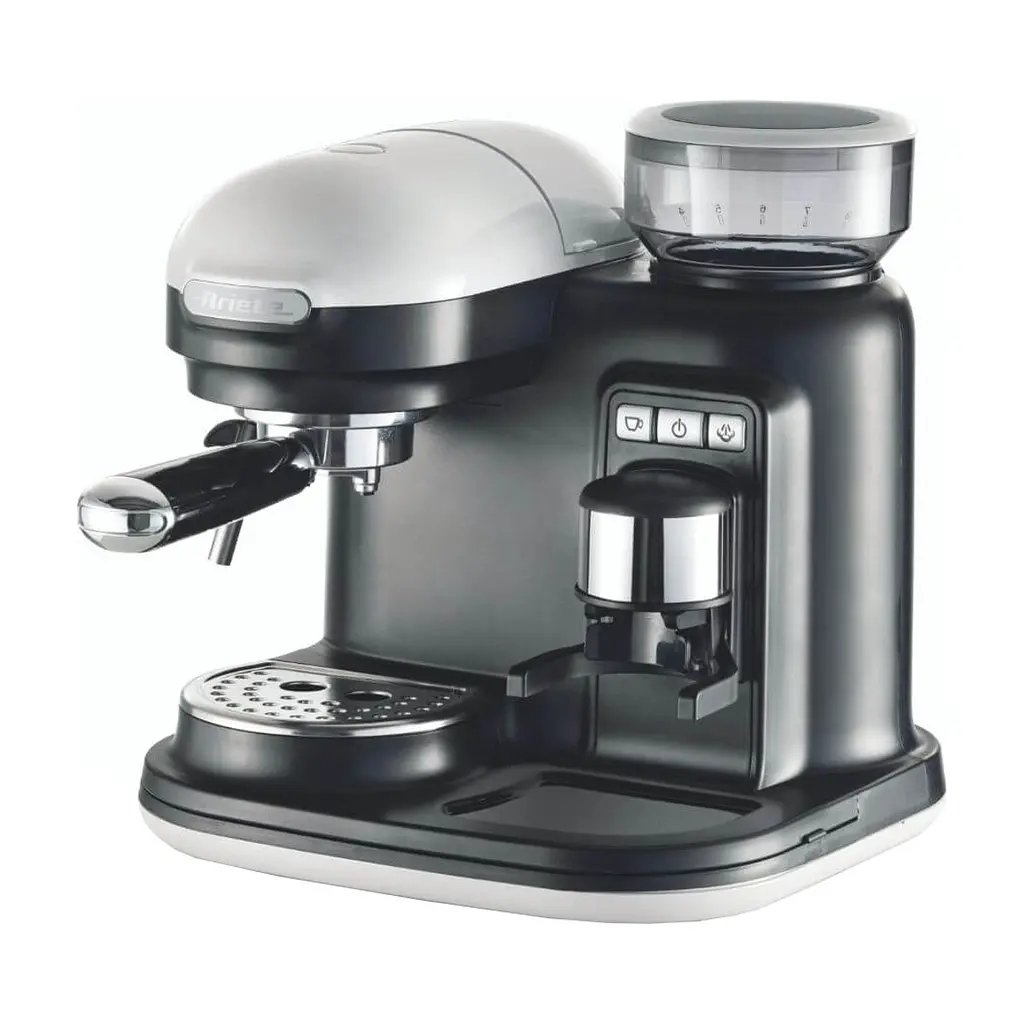 Ріжкова кавоварка еспресо Ariete 1318 Espresso Moderna White (00M131801AR0)