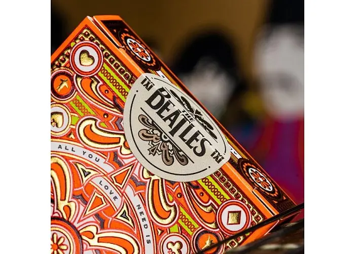 Карти гральні United States Playing Card Company Theory11 Beatles (orange) (PC_T11BTLO) - фото 9