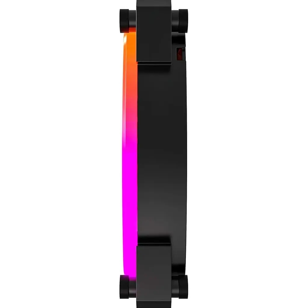Вентилятор MONTECH 120MM RX120 Reverse PWM BLACK (RX120 PWM BLACK) - фото 4