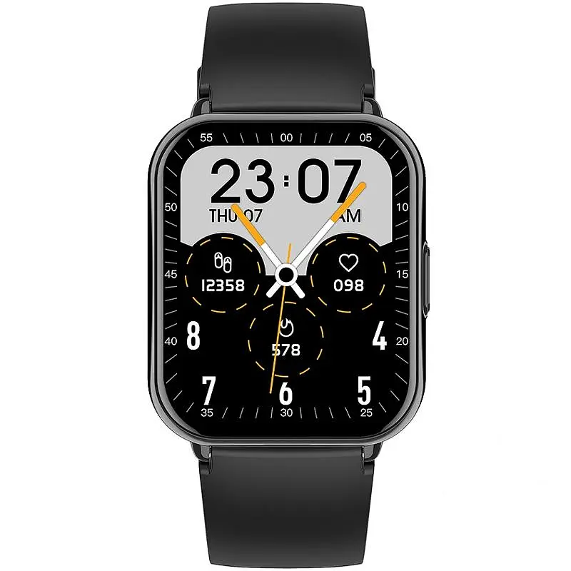 Смарт-годинник SW09 Smart sports watch (call version) Black Wiwu teh0030161 - фото 6