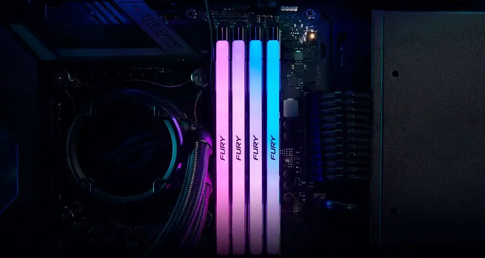 Память для ПК Kingston DDR5 32 ГБ KIT Renegade RGB KF564C32RSAK2-32 - фото 8