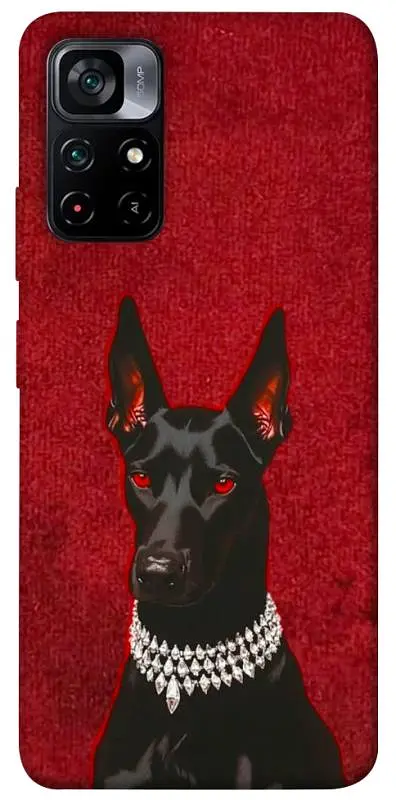 TPU чохол Demsky Premium doberman для Xiaomi Poco M4 Pro 5G