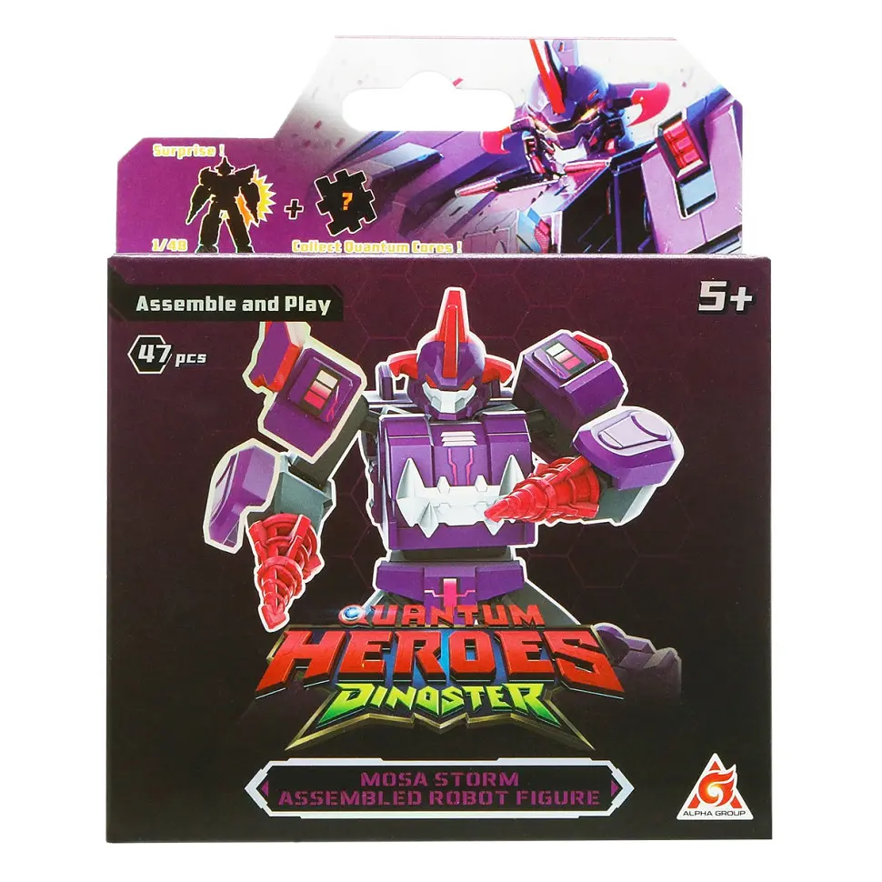 Детский робот-конструктор Моса Шторм Dinoster EU580881A-5 45 деталей - фото 2