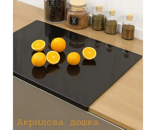 Дошка обробна, акрилова, чорна, 40 х 30 см - фото 4