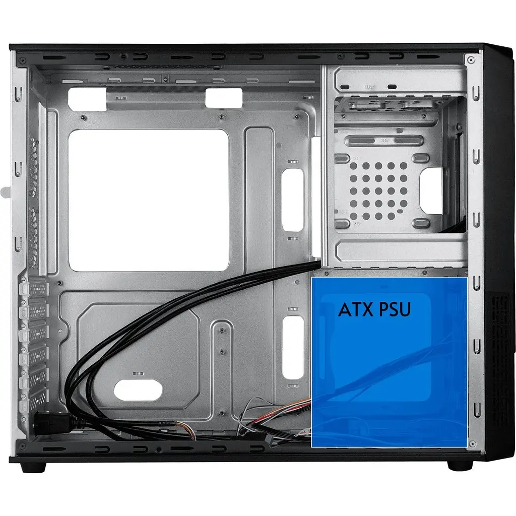 Корпус Chieftec Uni UC-03B-OP Black [135059] - фото 8