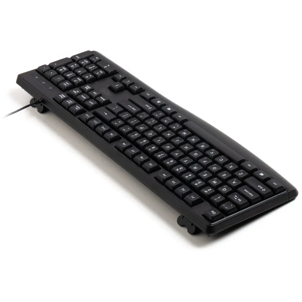 Клавіатура AOC KB120B USB UA Black (KB120B/97) - фото 8