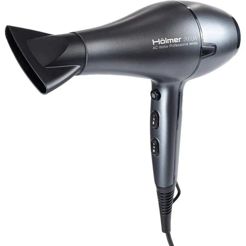 Фен для волос Holmer HHD-261 PRO серый (HHD-261 PRO) - фото 5