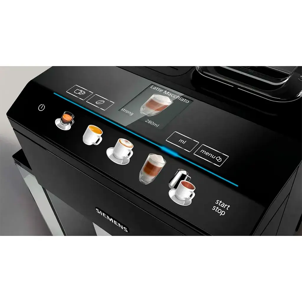Кавомашина автоматична Siemens TQ505R09 EQ.500 Integral Black (без молочника)/Кавоварка автомат Б/в - фото 2