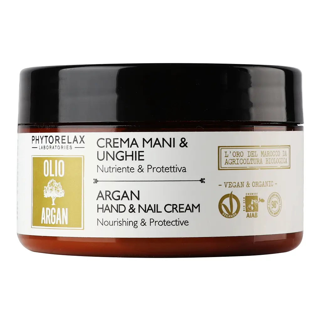 Крем для рук и ногтей Phytorelax Vegan & Organic Argan Oil питательный 100 мл (6007620) - фото 2