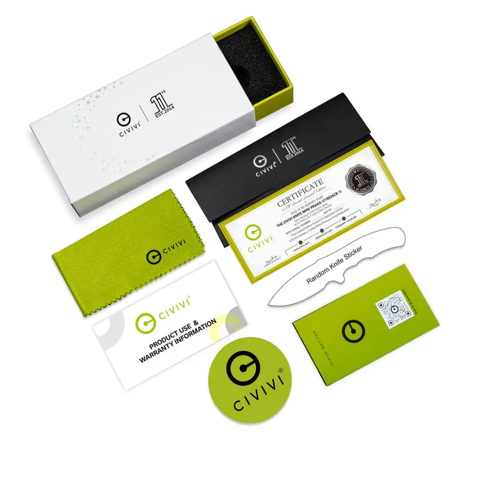 Ніж складаний Civivi Mini Praxis Arctic Storm C18026CB-1 (Лімітована серія) - фото 9