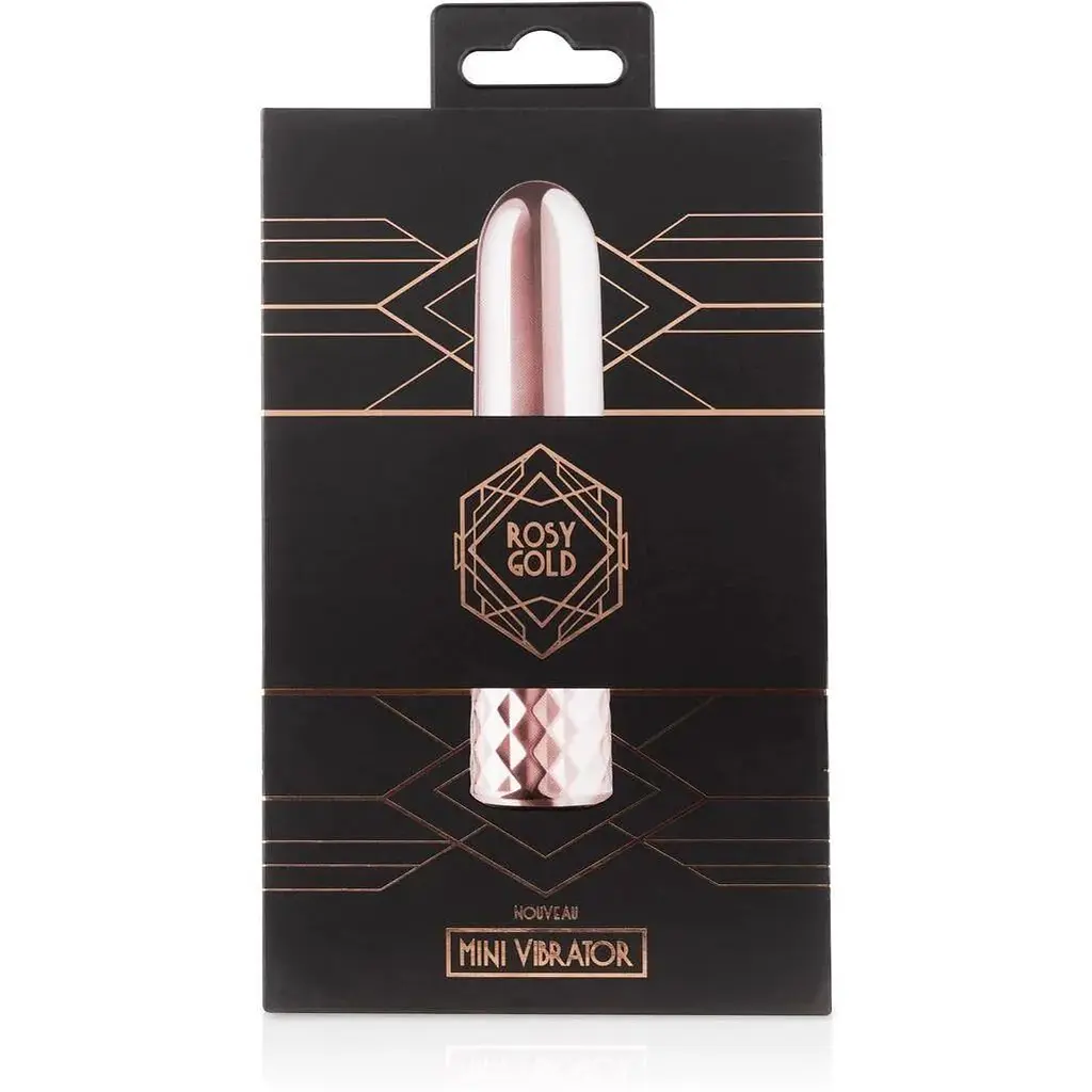 Мини вибратор Rosy Gold Nouveau Mini Vibrator - фото 5