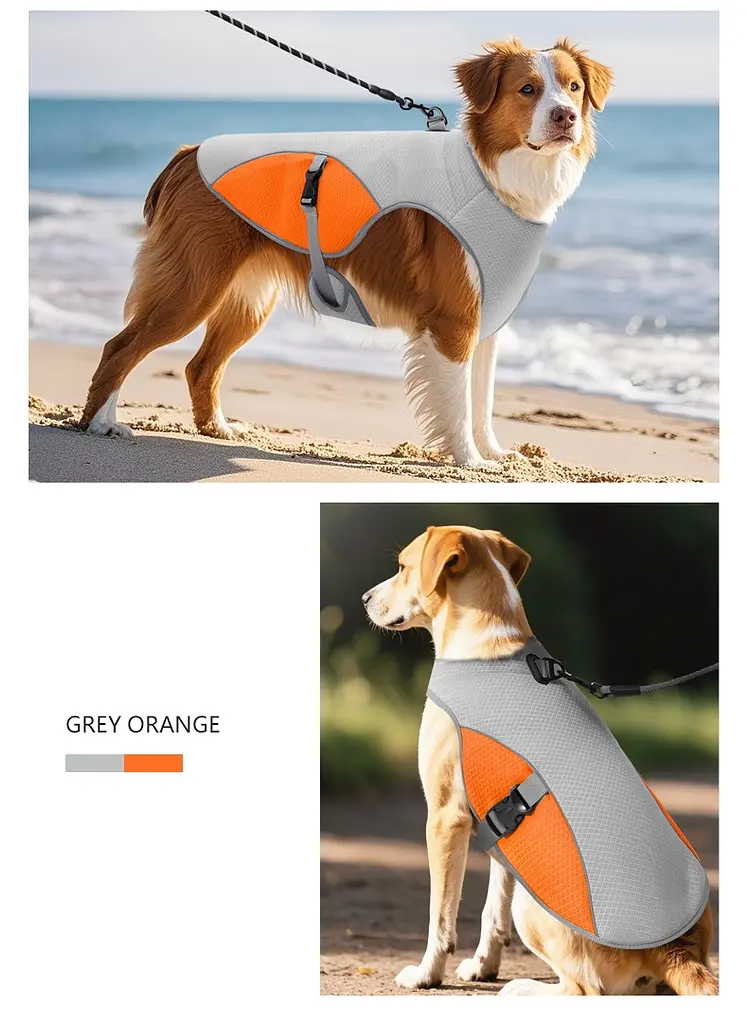 Літній охолоджувальний жилет для собак Derby Summer Dog Cooling Harness PA0360-1 Orange, S - фото 6