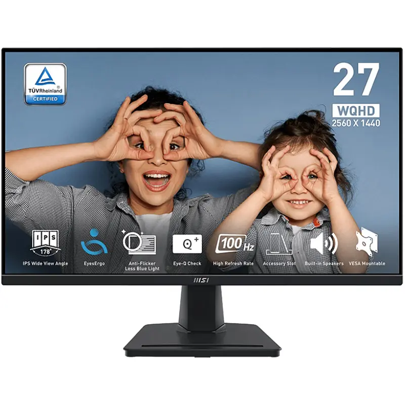 Монітор MSI 27" Pro MP275Q IPS Black 100Hz - фото 6