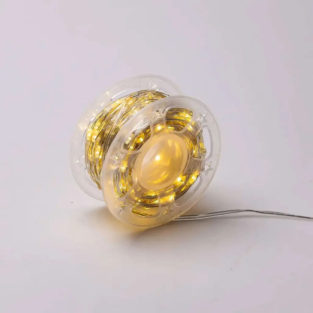 Гирлянда Роса GarlandoPro нить GarlandoPro 500 LED длина 50 м с пультом от сети, желтый (500L50MWY) - фото 9
