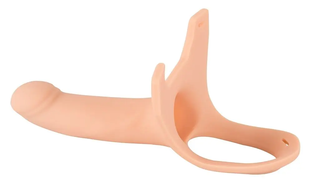 Страпон для чоловіків You2Toys Strap-On Silicone Sleeve Medium - фото 6