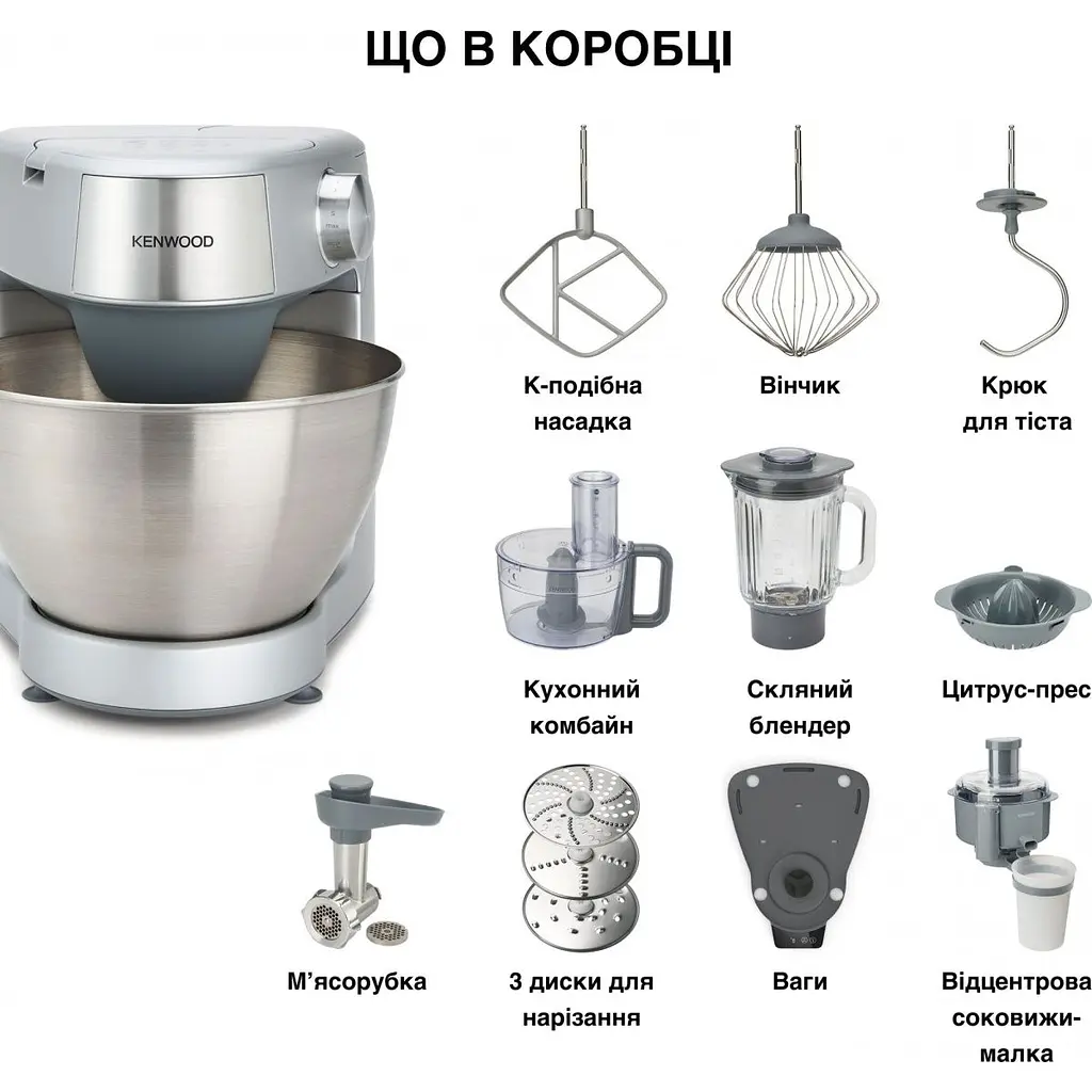 Кухонная машина Kenwood Prospero+ KHC29A.R0SI [113238] - фото 8