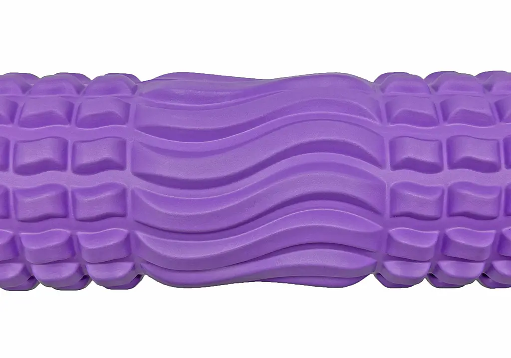 Масажний ролик EasyFit Wavyspines 33 см Фіолетовий (EF-3701-V) - фото 2