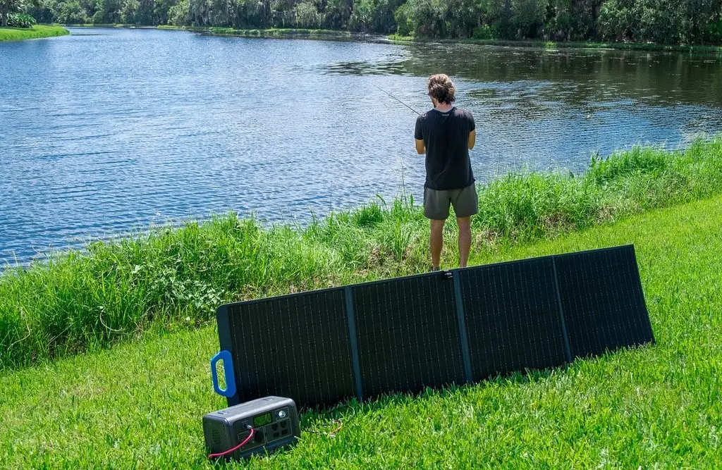 Портативна сонячна панель Bluetti Solar Panel 200W [PV200] [74277] - фото 11
