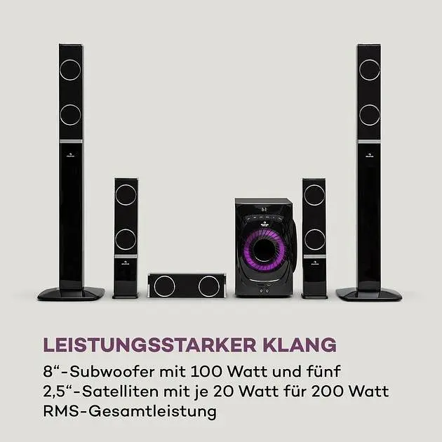 Домашний кинотеатр Auna Areal 825 5.1 (10036134) - фото 4