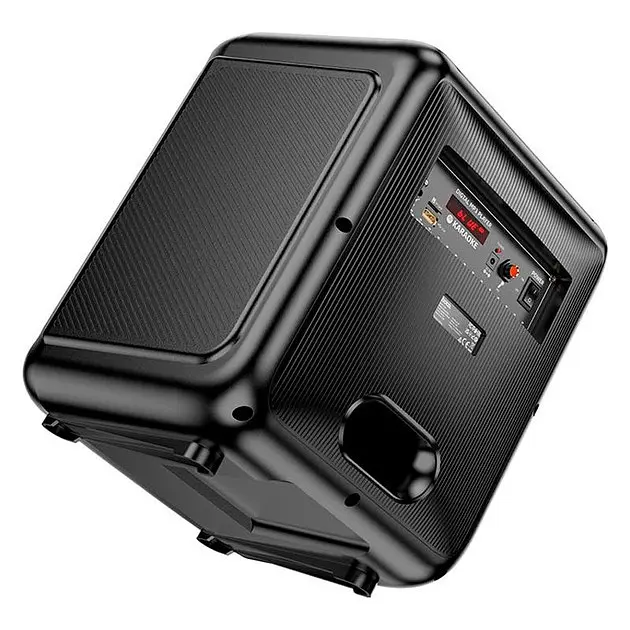 Портативная акустика Hoco DS59 Frequency portable BT speaker 40W караоке + 1 беспроводной микрофон - фото 3