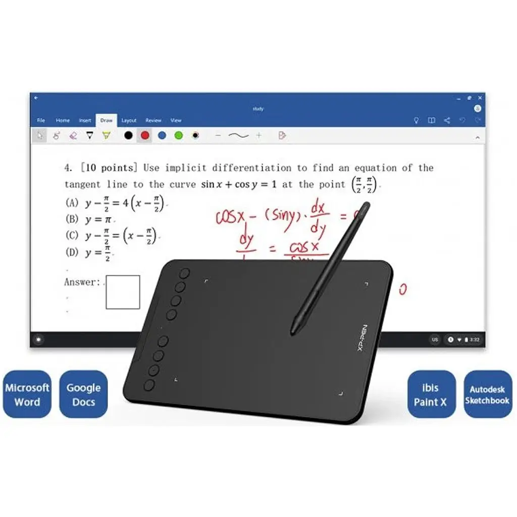 Графічний планшет XP-Pen Deco Mini7W Black [157574] - фото 9