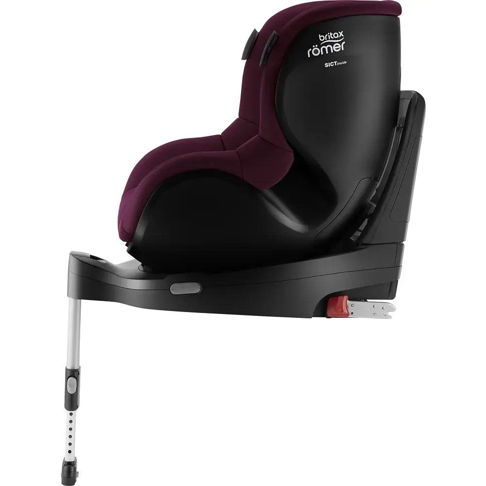 Автокрісло Britax Romer Dualfix iSENSE Burgundy Red з платформою Flex Base (2000035115) - фото 4