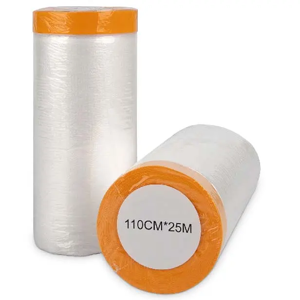 Плівка захисна малярська 1.1 x 25 м (Зі Скотчем)