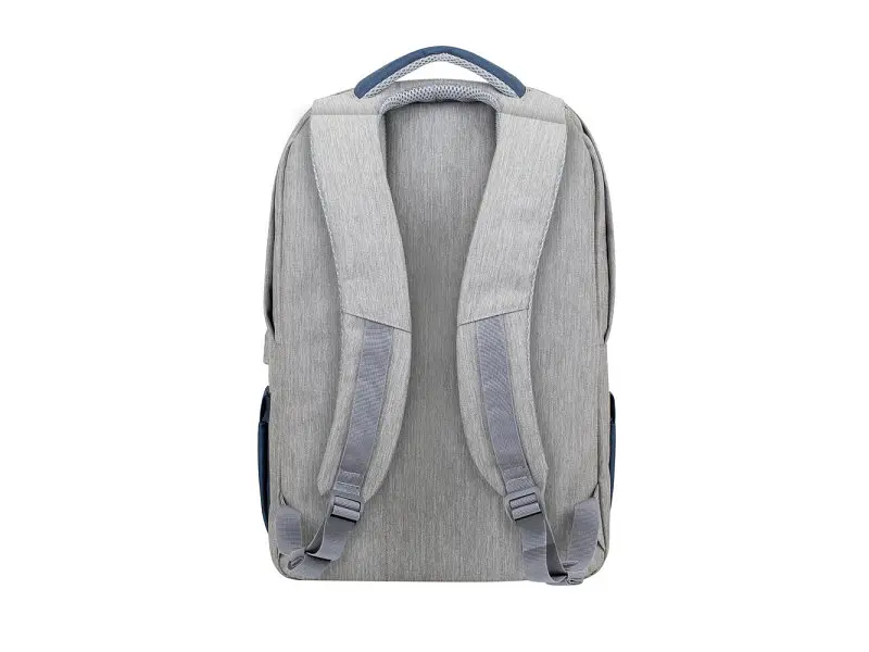 Рюкзак для ноутбука RIVACASE Prater 7567 17.3 grey/dark blue - фото 3
