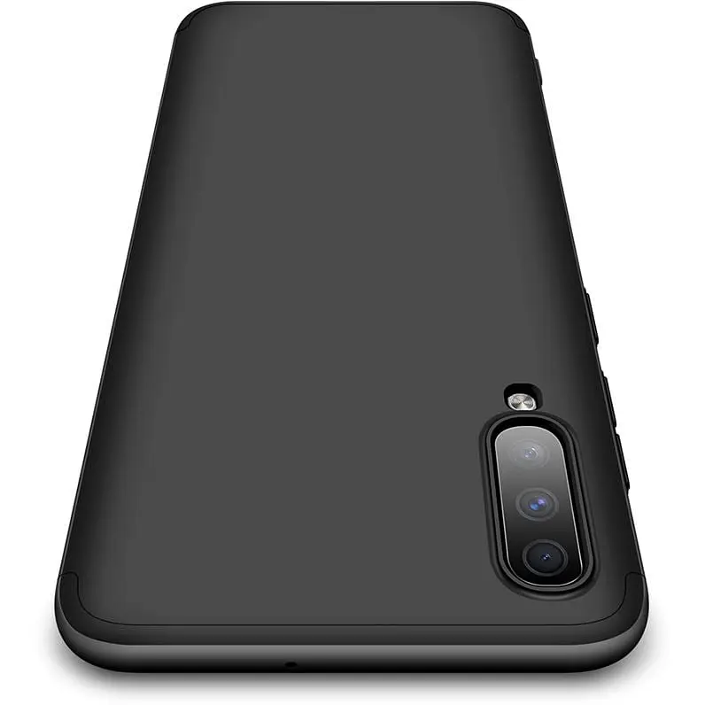 Чохол-накладка GKK 3 in 1 Hard PC Case Samsung Galaxy A70 Black - фото 2