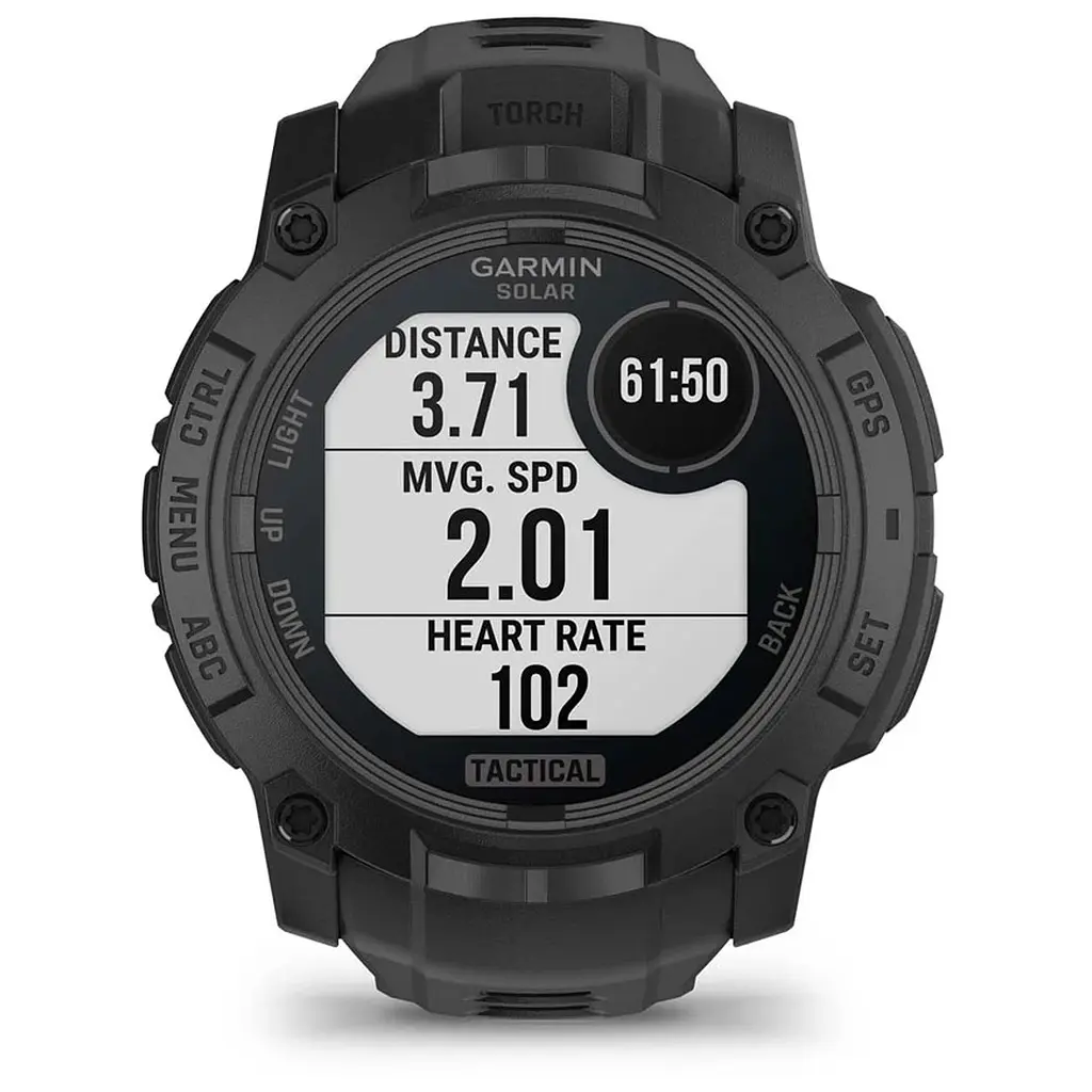 Смарт-годинник Garmin Instinct 3, Tactical, Solar, 50mm, Black,GPS смарт-годинник (010-02935-50) - фото 5