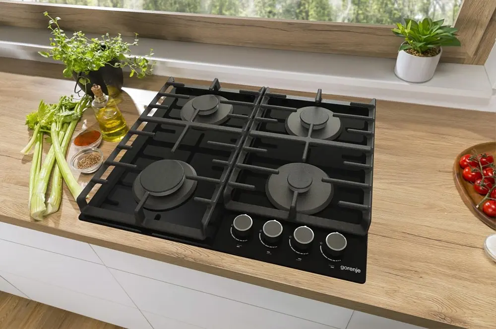 Газова варильна поверхня Gorenje GT642AB Чорний (6735429) - фото 5