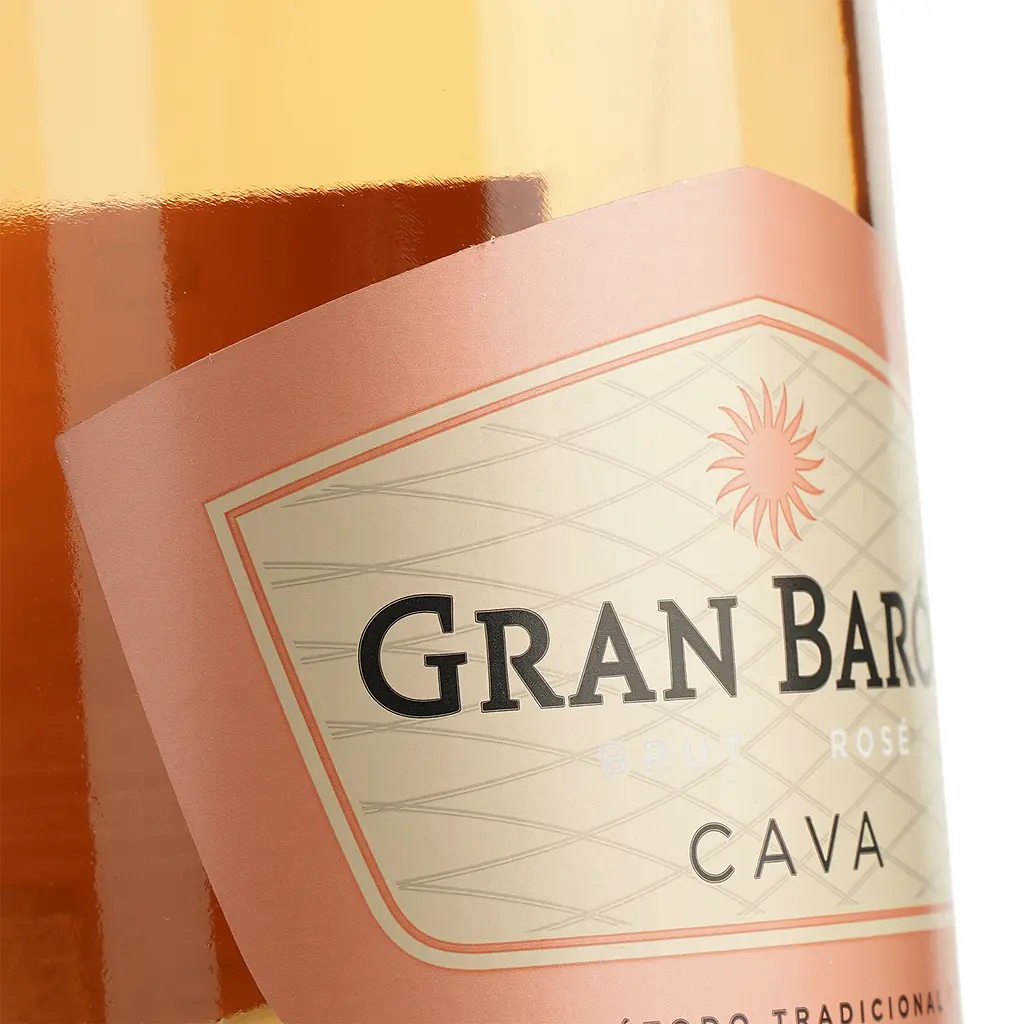 Вино ігристе Gran Baron Cava Rose Brut, рожеве, брют, 11%, 0,75 л (863073) - фото 3