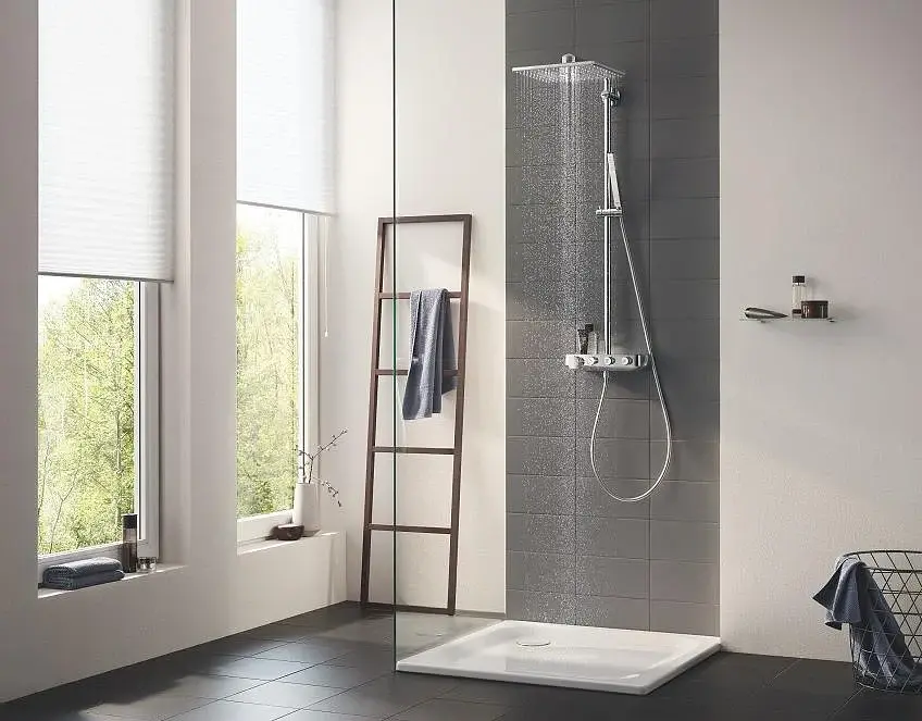 Душевая система с термостатом Grohe Euphoria SmartControl System 310 Cube Duo 30412 - фото 7