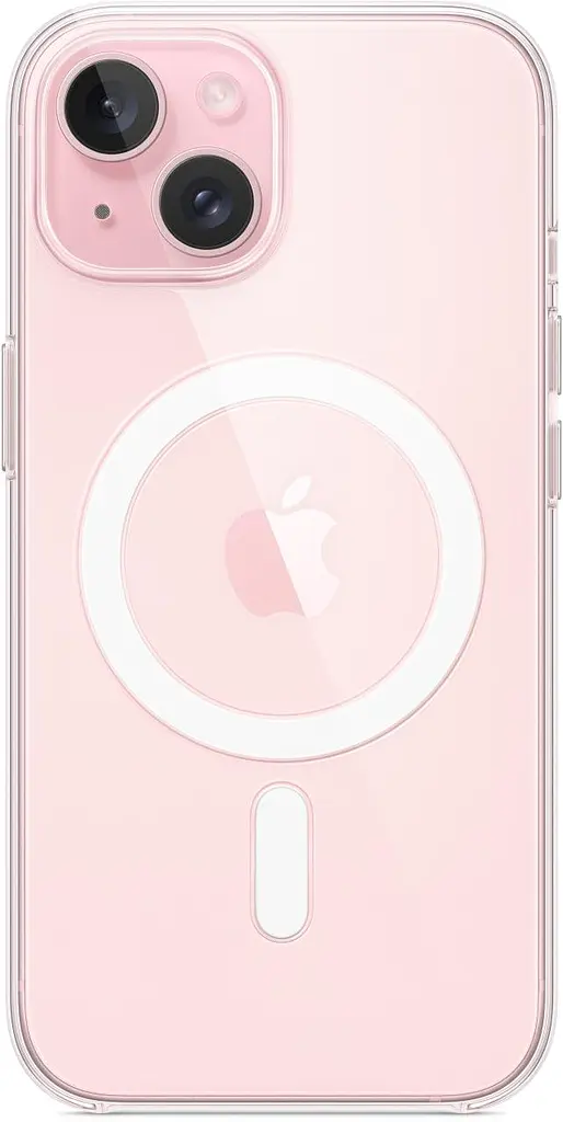 Оригінальний прозорий чохол для iPhone 15 Apple Clear Case with MagSafe (MT203ZM/A) протиударний - фото 4