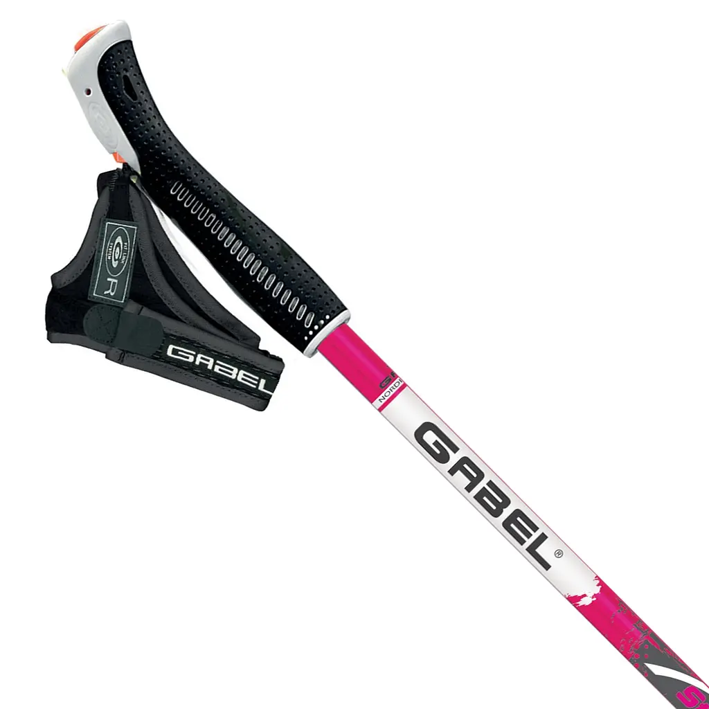 Палиці для скандинавської ходьби Gabel Vario S-9.6 Fucsia (7008350620000) телескопічні - фото 2