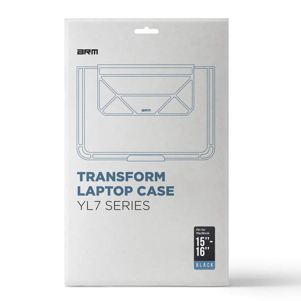 Чохол до ноутбука Armorstandart 16" Laptop Sleeve Stand YL7 Black (ARM69064) - фото 5