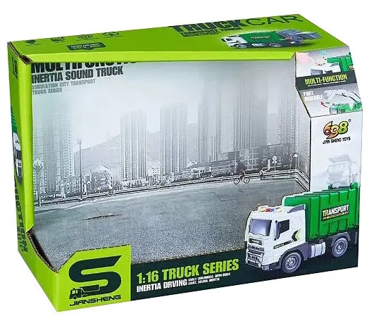 Іграшка CARS S Сміттєвоз зелений 1:20 (CJ-4358558) (7120500) - фото 2