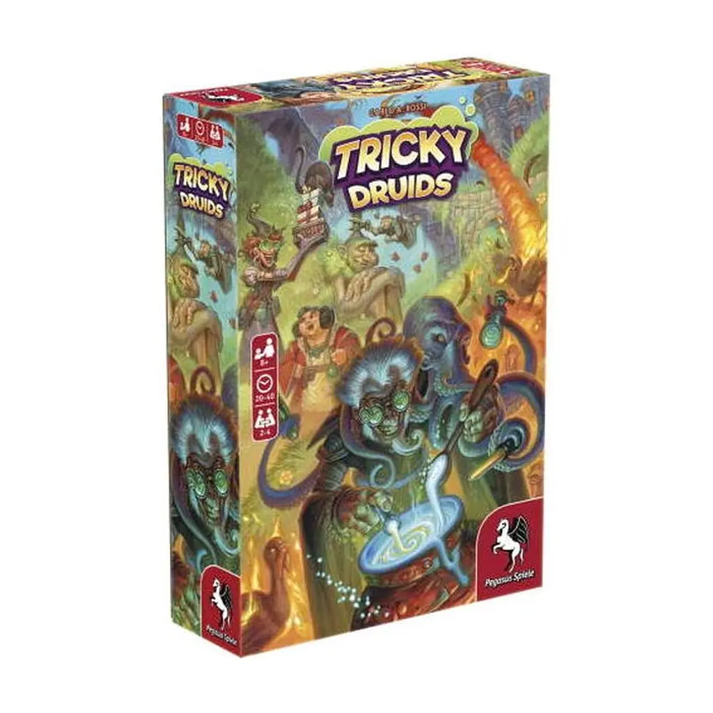 Настільна гра Pegasus Spiele Хитрі Друїди (Tricky Druids) англійська (PS054)