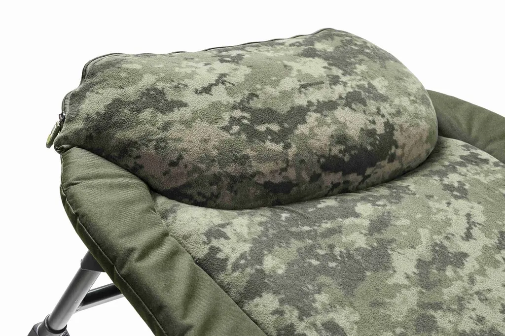 Ліжко розкладне рибальське Mivardi CamoCODE 6 ніжок навантаження 140 кг M-BCHCC6 - фото 5