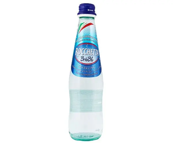 Rocchetta Brio Blu, 0,5 л, Упаковка 24 шт., Рочетта Бріо Блю, Вода мінеральна газована, скло - фото 2