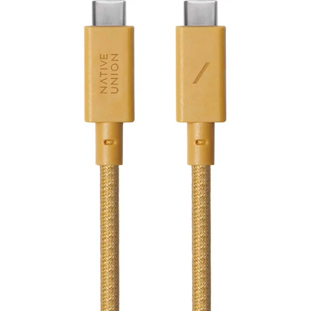 Кабель USB-C to USB-C Native Union Belt Cable Kraft 1.2 м (BELT-C-KFT-2-NP) - фото 2