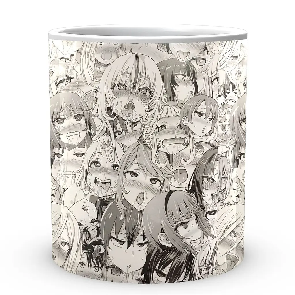 Кухоль GeekLand Ahegao Ахегао anime A 02.41 330 мл білий - фото 2