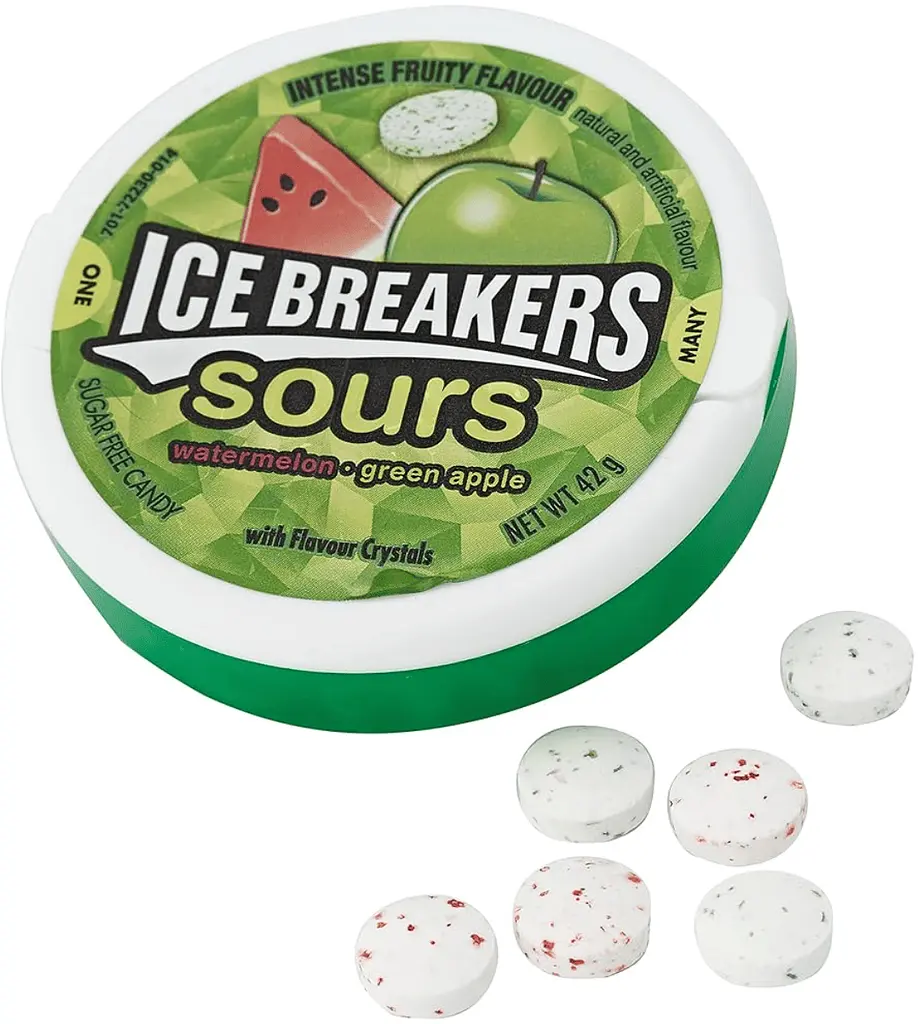 Льодяники Ice Breakers Fruit Sours-Surs 43г - фото 3