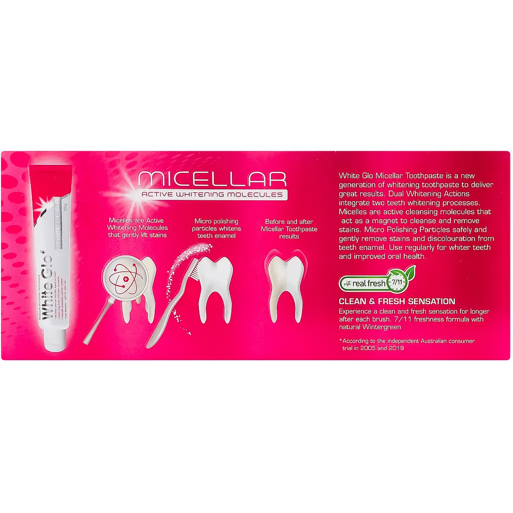 Відбілююча зубна паста White Glo міцелярна 100 г - фото 5