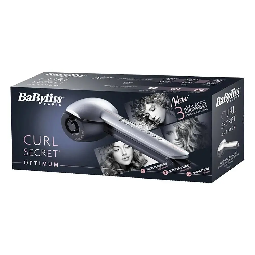 Щипцы для завивки автоматические BaByliss C1600E серый - фото 6