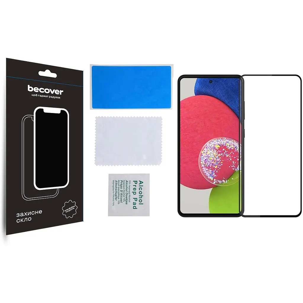 Захисне скло BeCover для Samsung Galaxy A54 5G SM-A546 Black (708841) - фото 2